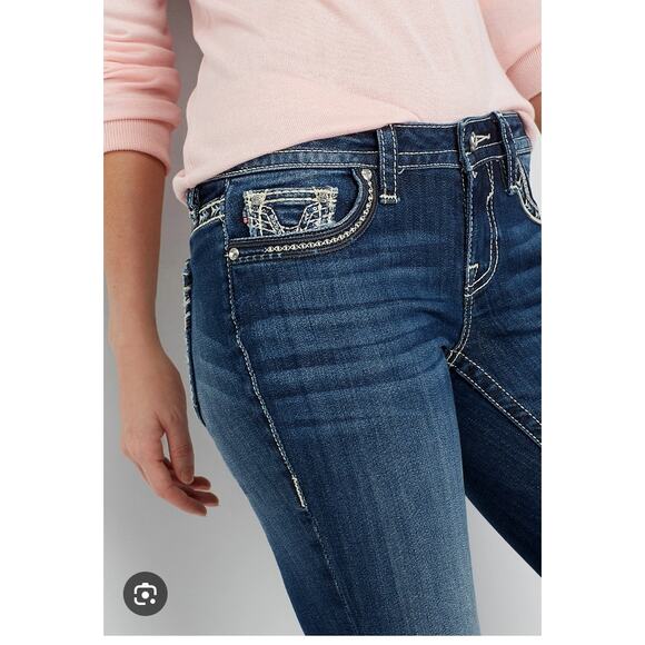 Vigoss The New York Slim Bootcut Jeans Sz 5/6 - Picture 2 of 10